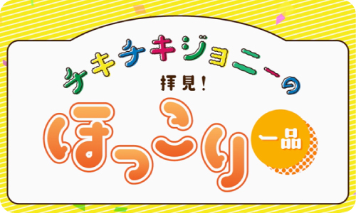 チキチキジョニーの拝見！ほっこり一品